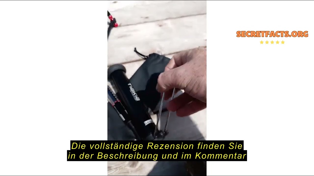 Produktbewertung: Tiakia Fahrrad Standpumpe mit Manometer Hochdruck Kompakte Fahrradpumpe Aluminium
