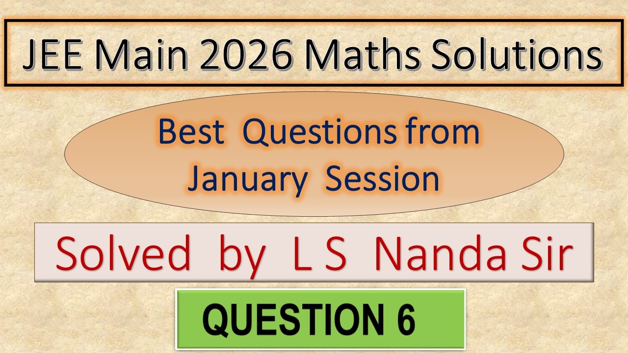 Математические задачи JEE Main 2026 с решениями | Вопрос 6 #jee2026 #jeemains #functions #jeemaths