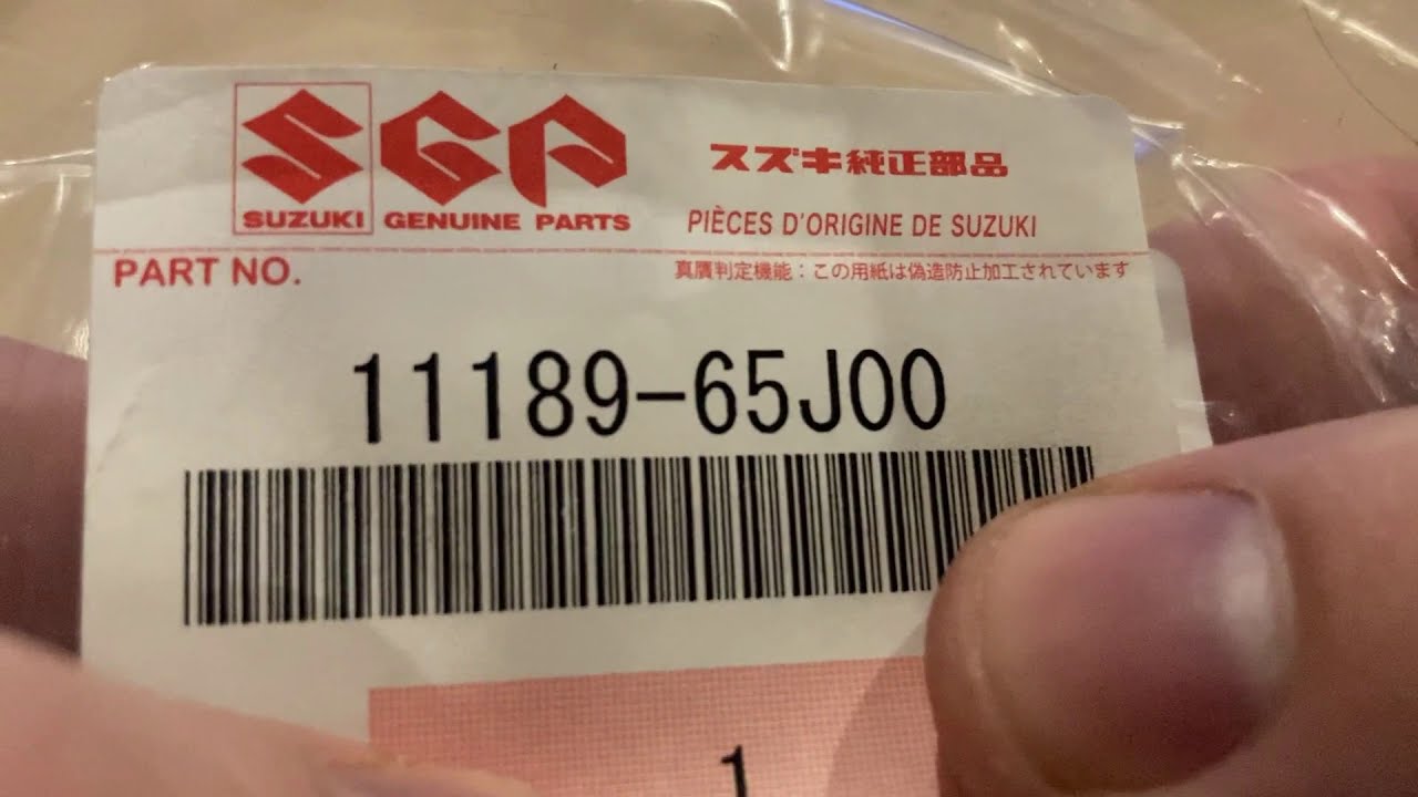 Прокладка клапанной крышки Сузуки /Suzuki. Оригинал Vs подделка (Контрафакт). Как отличить.