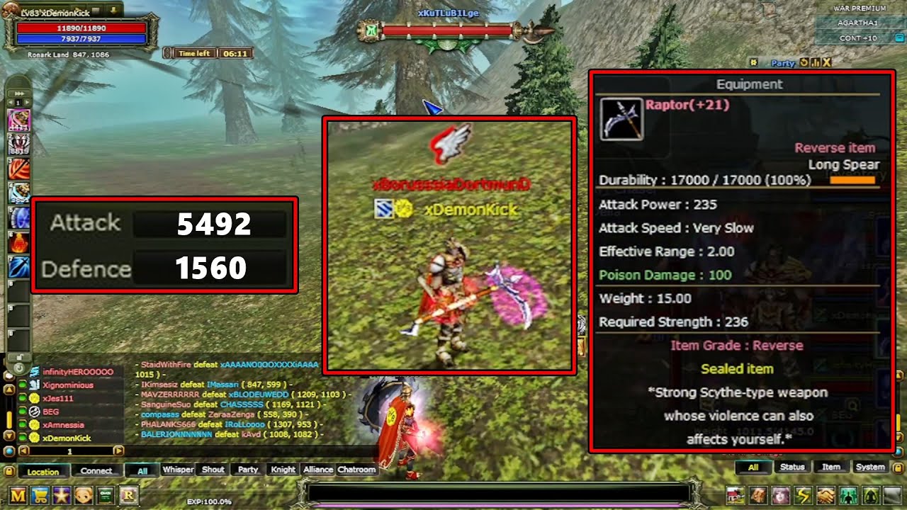 GencYetenek | Yeni Alınmış +10 Raptorlu Charla BvB Clanıyla Mele PK'ya &Ccedil;ıkıyor! | Knight Online