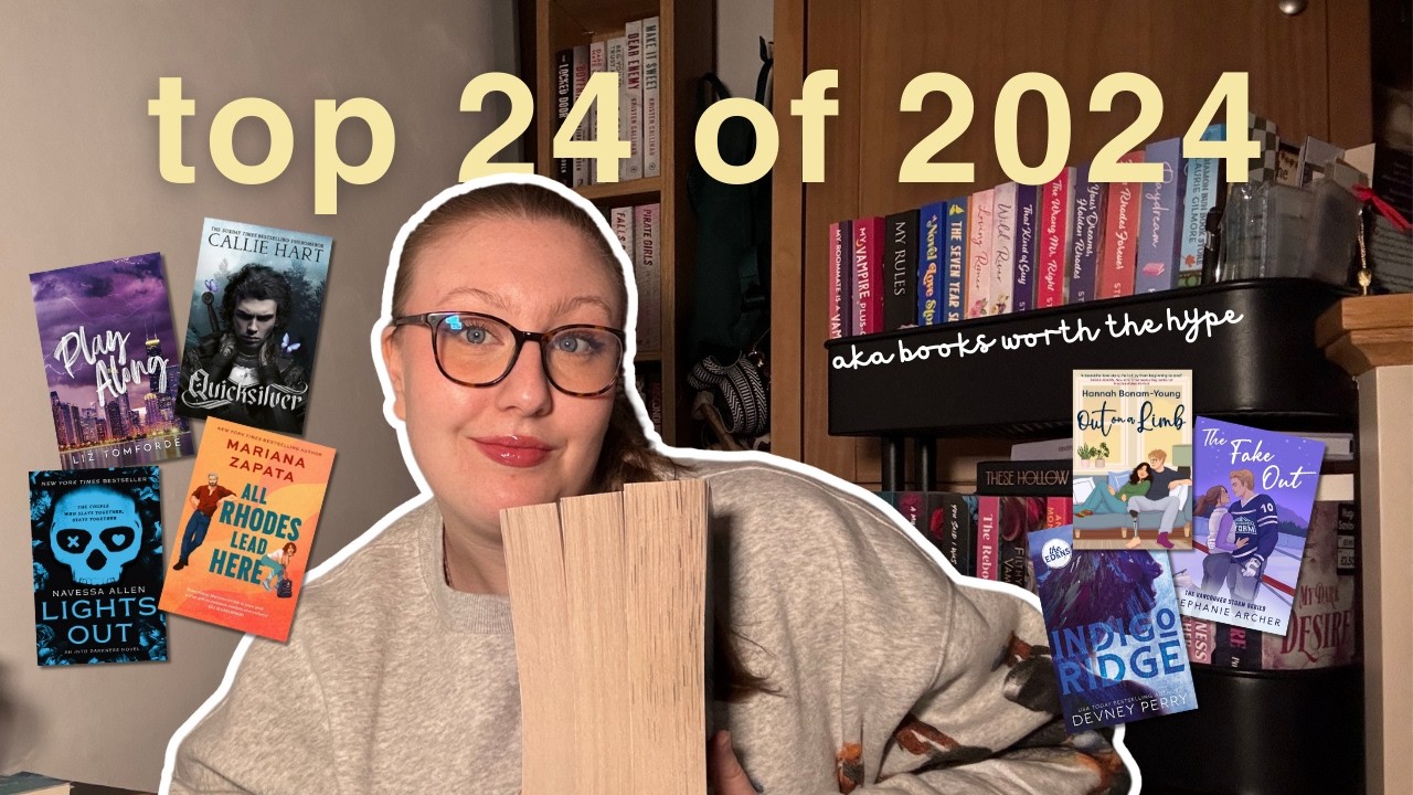 my top 24 books of 2024 📚💗✨