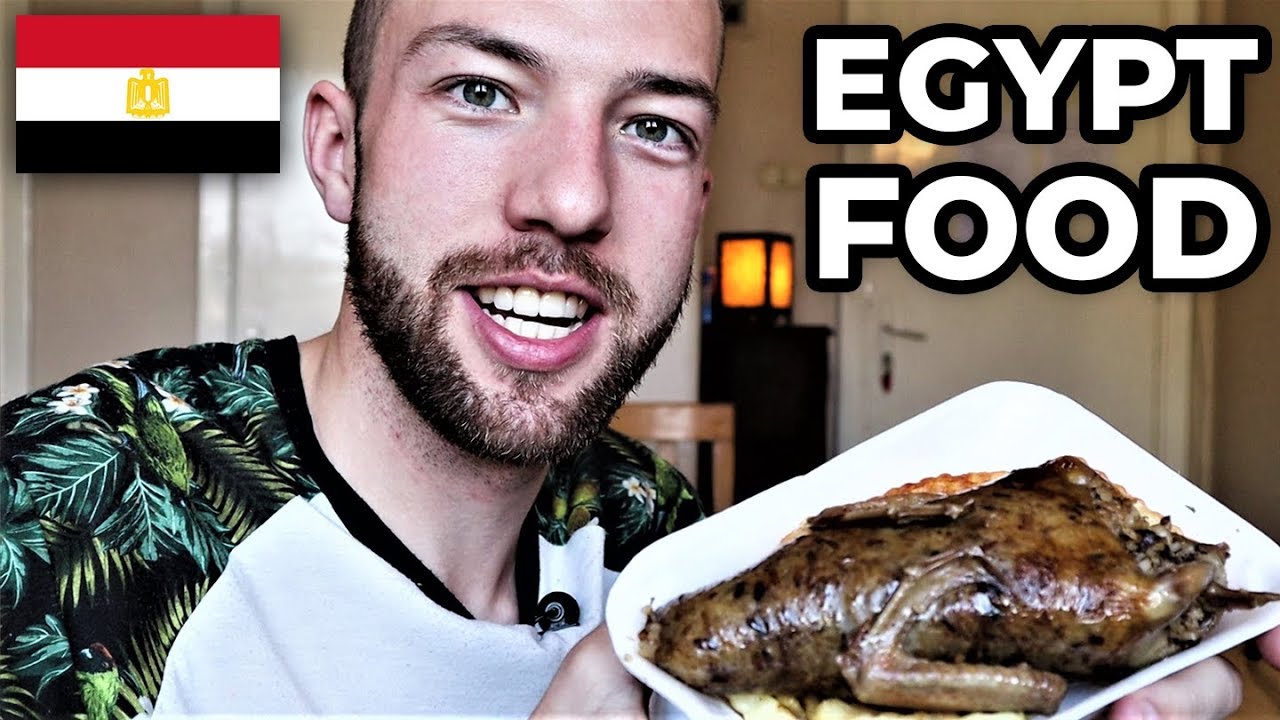 Trying EGYPT STREET FOOD | اجنبى يأكل أكل مصرى