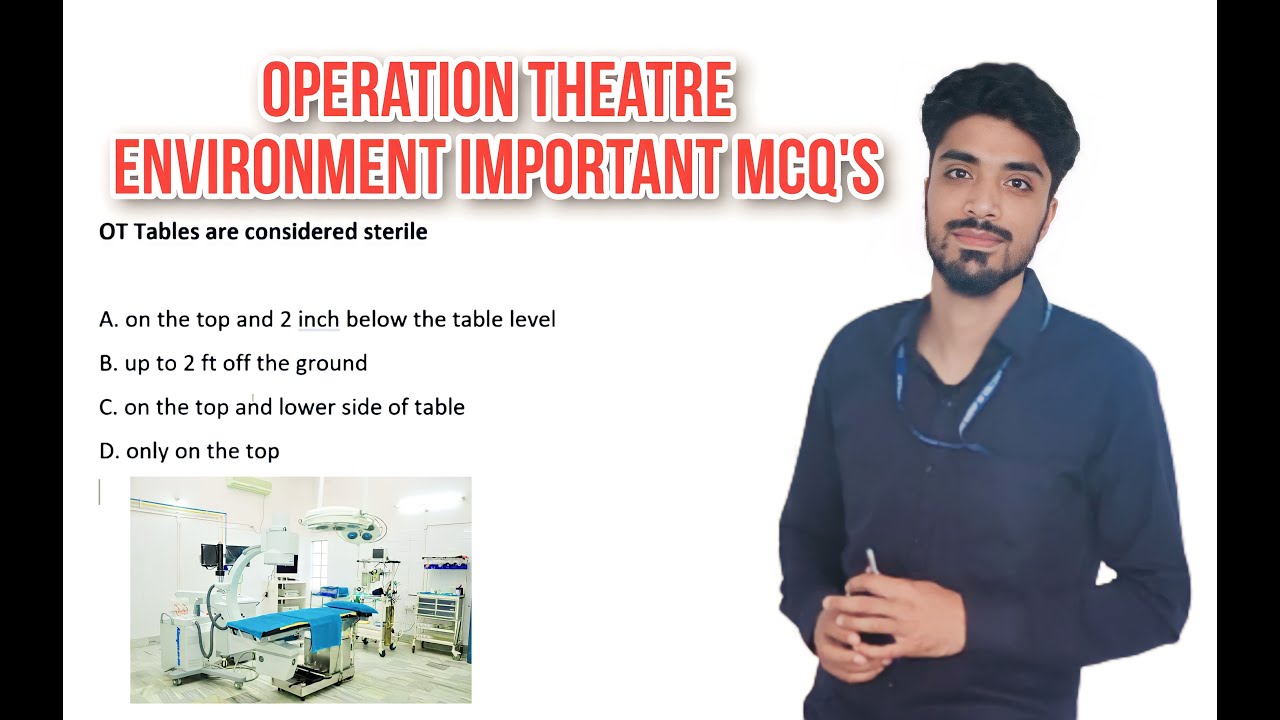 Operation theatre environment important Mcq's #aiims_exam #ottechnician #aiims