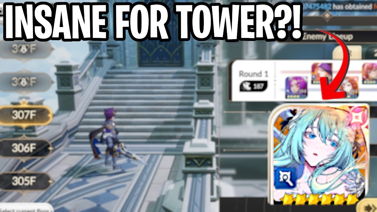 Магия Регинлейфа — это безумие для Infinite Tower? [Seven Knights: Rebirth]
