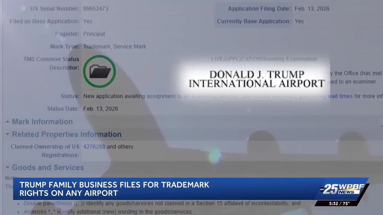 Local attorney discusses Trump Organization filing US trademarks for 