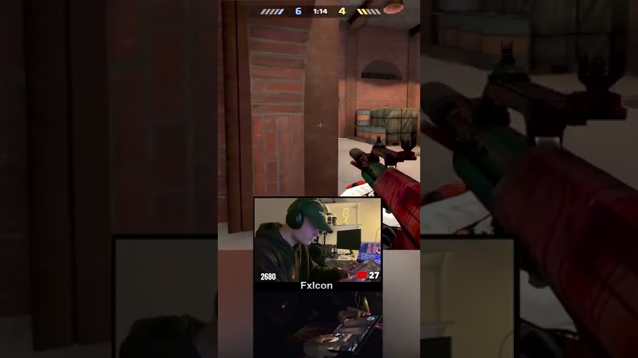 Insane 1v5 Clutch On Stream 🥵 #criticalops #criticalopspro #shorts