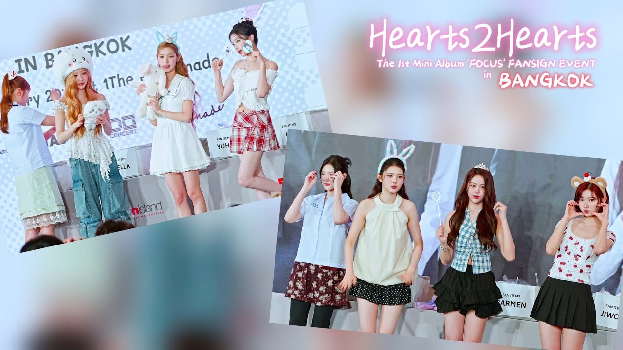 Hearts2Hearts The 1st Mini Album 'FOCUS' FANSIGN EVENT in BANGKOK   @The Promenade [13.02.2026]
