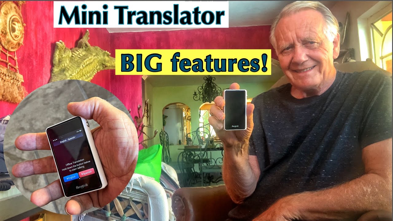 fluentalk Ti mini voice translator from Timekettle.
