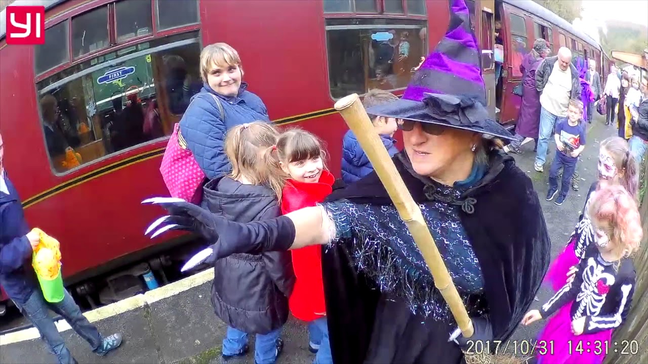Halloween Party Gwili Steam Railway 2017