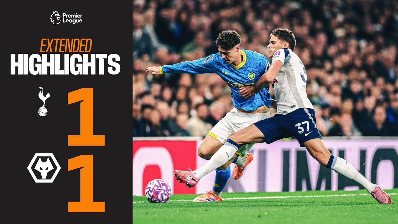 Last minute heartbreak | Tottenham Hotspur 1-1 Wolves | Extended Highlights