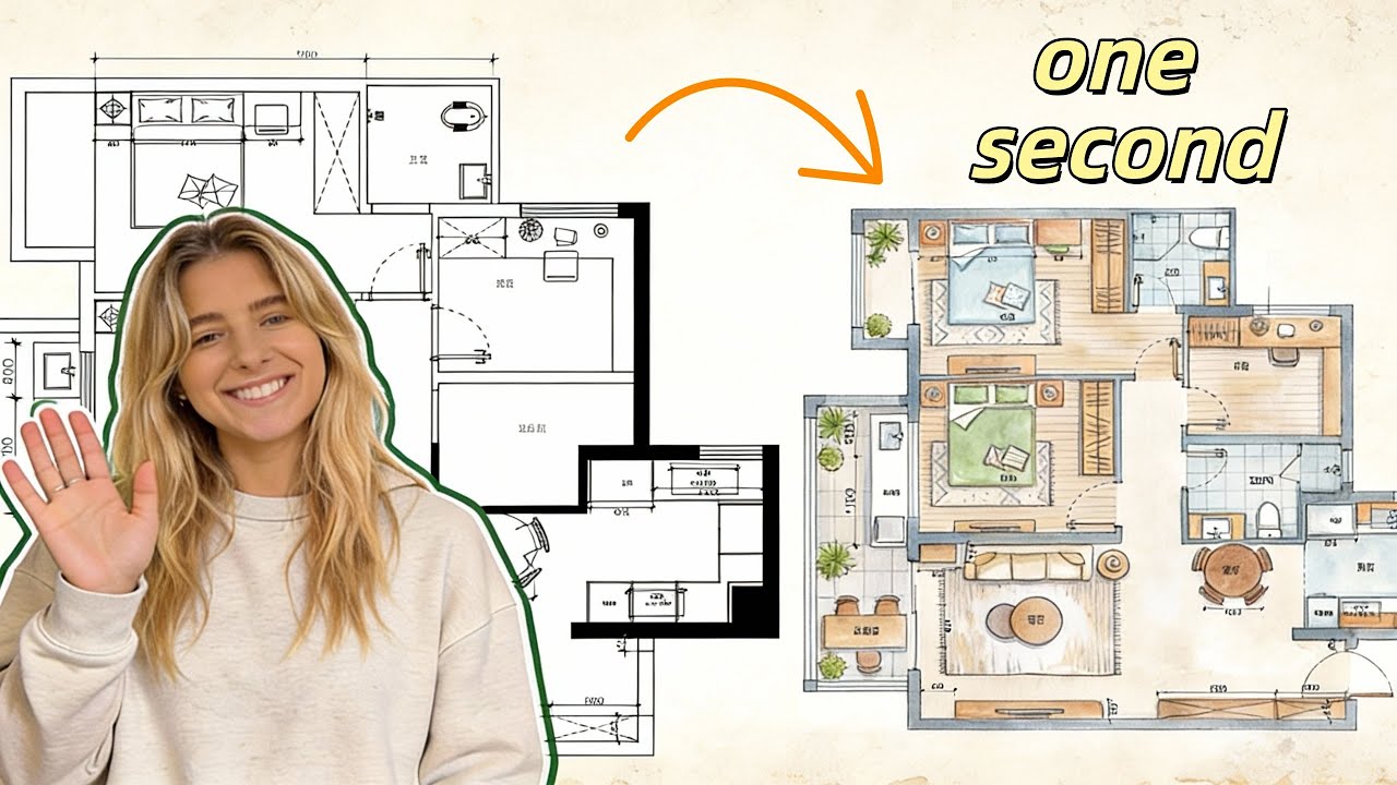 【Idealhouse】How I Color Floor Plans During Finals Week