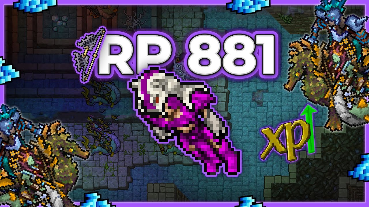 RP 881 + EK Hunt Duo Temple of the Moon Goddes 8.8kk/h Raw (Colours of magic) - Tibia Hunt [13.21]