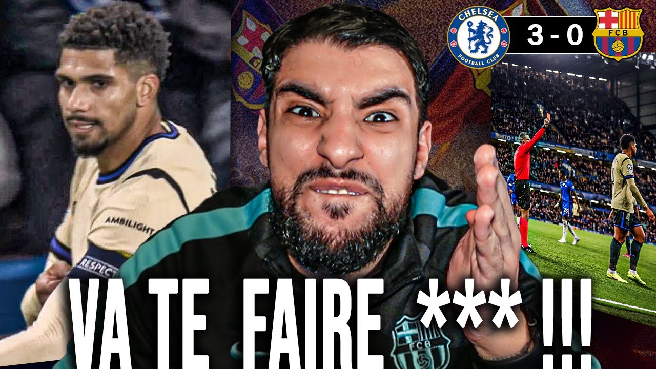ARAUJO JE TE P!SSE DESSUS !!! | D&eacute;brief: Chelsea 3 vs 0 Bar&ccedil;a
