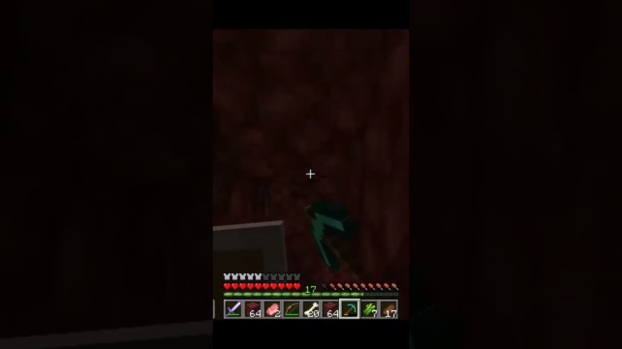 Don&rsquo;t dig up in #minecraft #shorts #survival