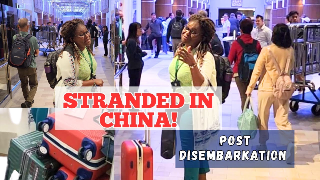 STRANDED IN SHANGHAI CHINA: Disembarkation Problems // Spectrum Of The Seas Cruise Ship