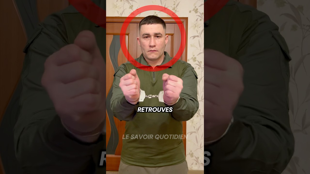 Comment sortir de menottes ! 🔓