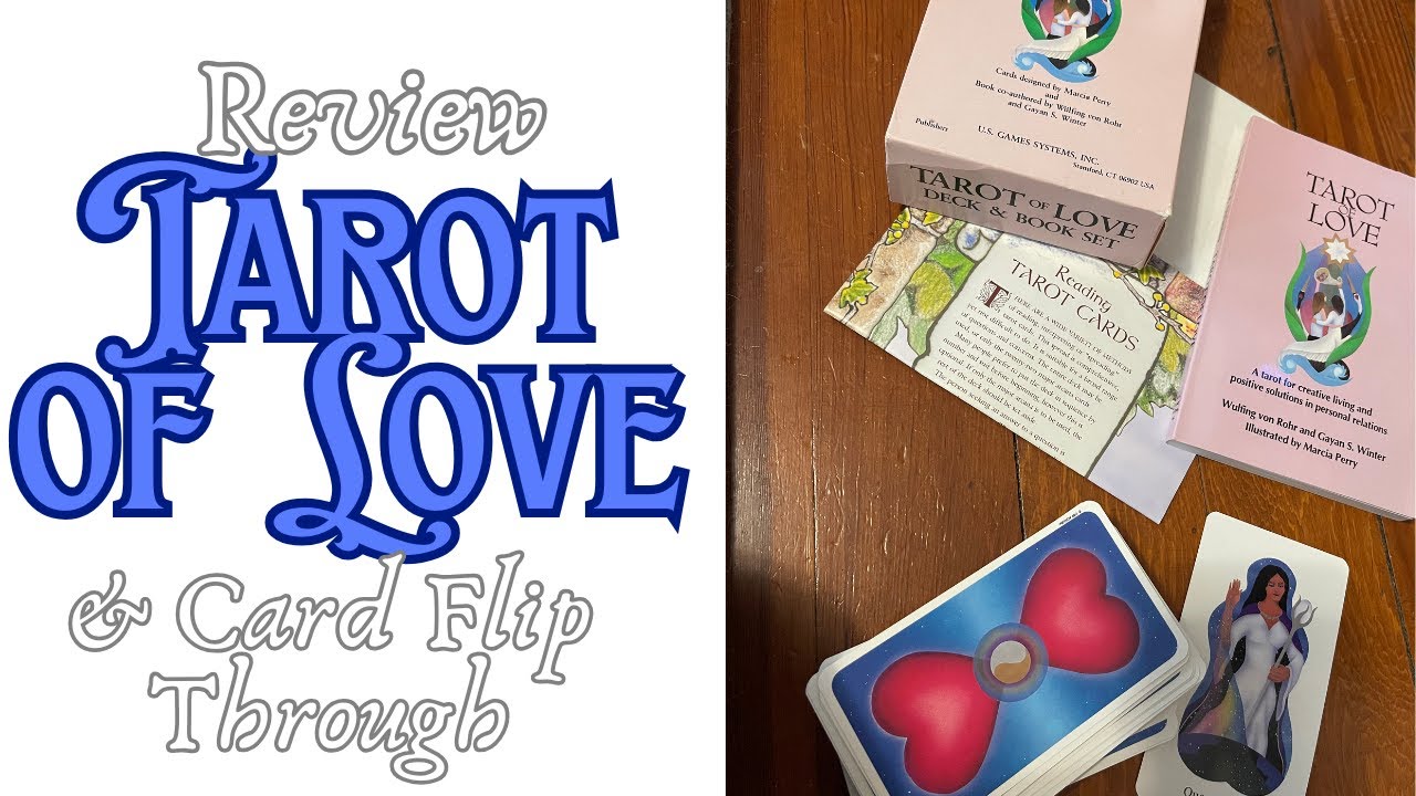 OOP Tarot of Love by Von Rohr & Winter | Flip Through and Review US Games Systems