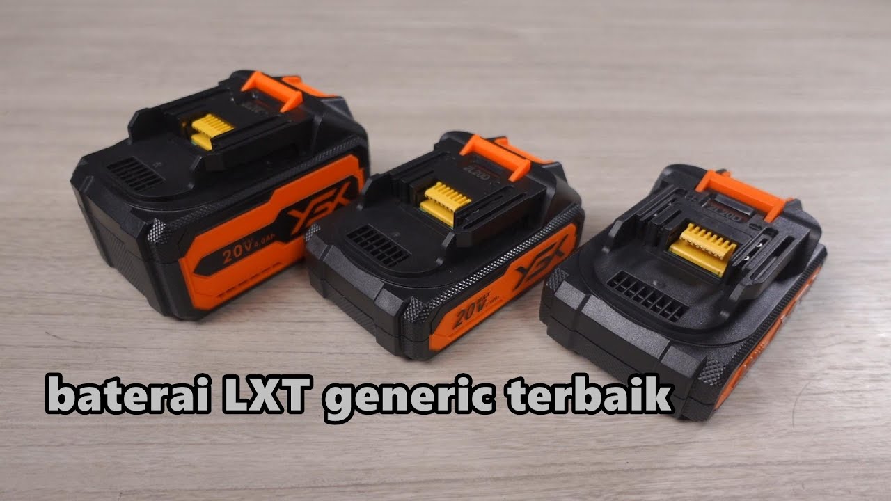 fix racun parah!! ini dia baterai LXT generik terbaik dan paling mantap dari YASUKA...