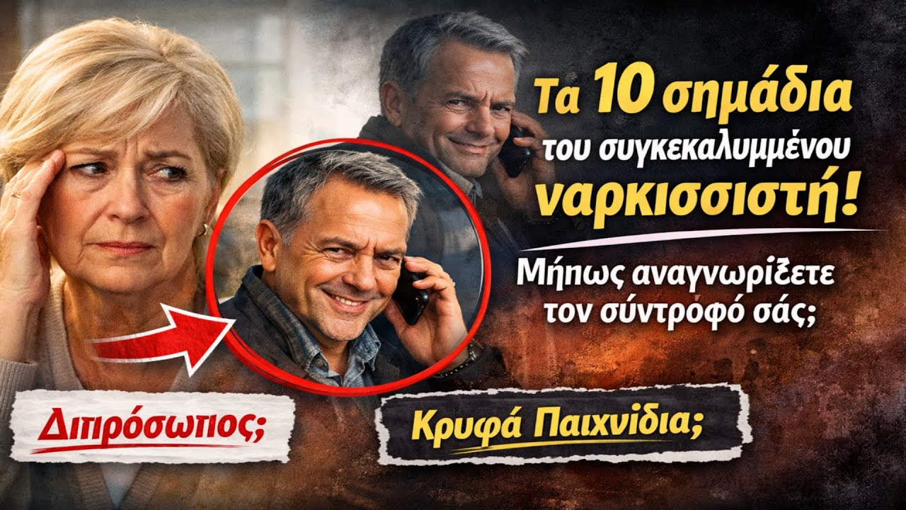 Τα 10 σημάδια του συγκεκαλυμμένου ναρκισσιστή. Μήπως αναγνωρίζετε τον σύντροφό σας;