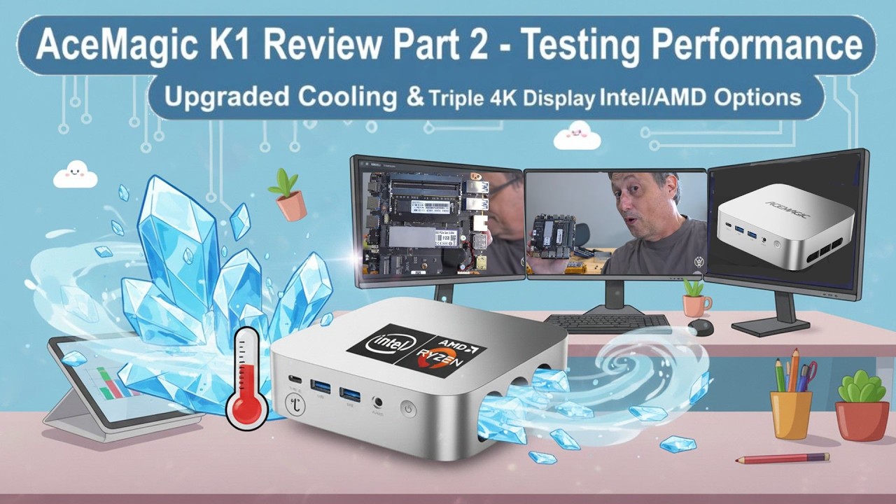 PART 2: ACEMAGIC Kron K1 Mini PC - Performance Testing and Results