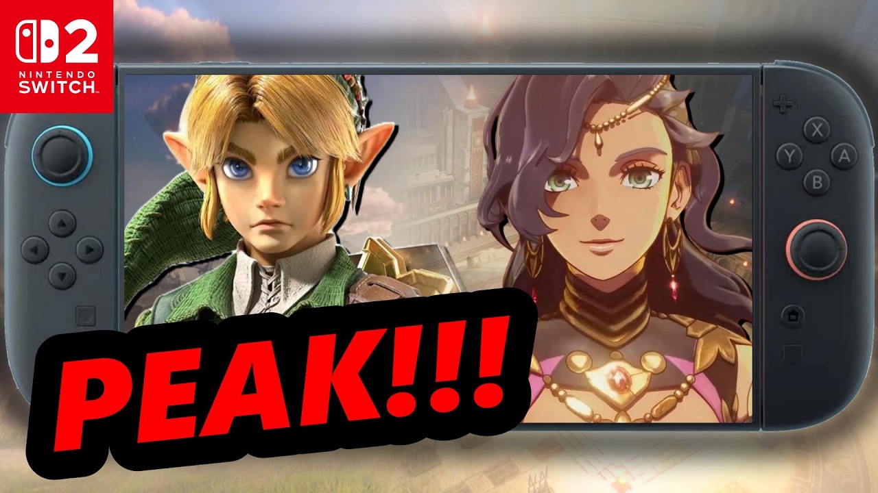 Nintendo Switch 2 hitting PEAK gaming 137 years later...