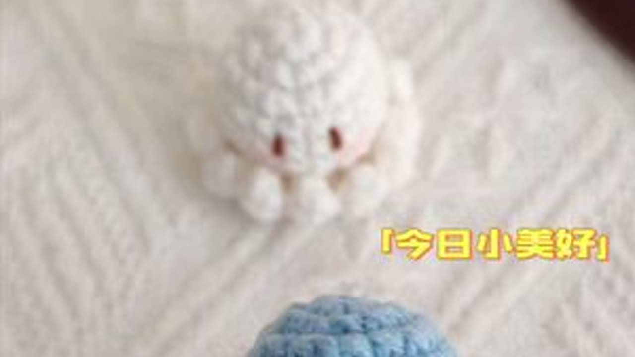 钩织教程：小章鱼挂件钩织教程（附图解），挂件钩织教程，新手钩织教程，详细简单#创作灵感 #毛线钩织 #挂件钩织 #新手钩织入门教程 #毛线里的快乐