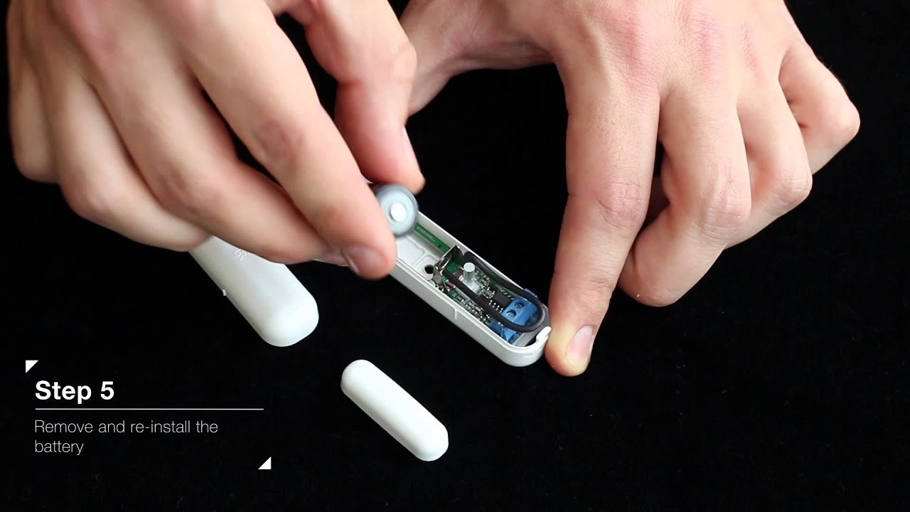 Door/Window Sensor Reset