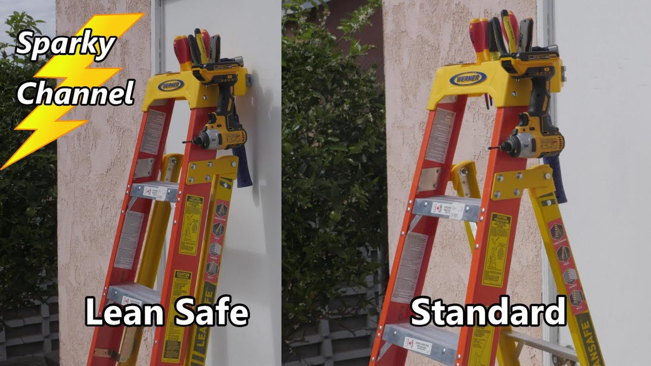 Werner 6 Ft. Type IA Fiberglass Leaning Ladder L6206 Review and Demonstration
