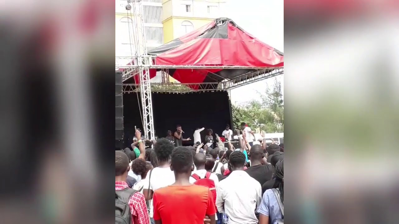 Blaze Mombasa at the KENYA COAST NATIONAL POLYTECHNIC with GUEST MOJI SHORT BABA and MC WILLY THUVA
