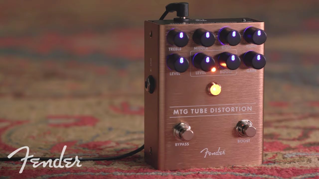 Демонстрация MTG Tube Distortion | Педали эффектов | Fender