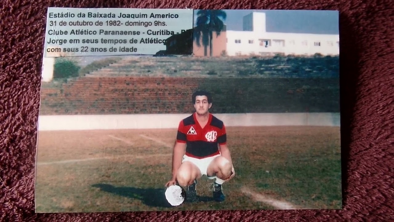 JORGE BRASIL,NA ARENA DA BAIXADA EM 31 DE OUTUBRO DE 1982,DOMINGO 9 HORAS DA MANHÃ.