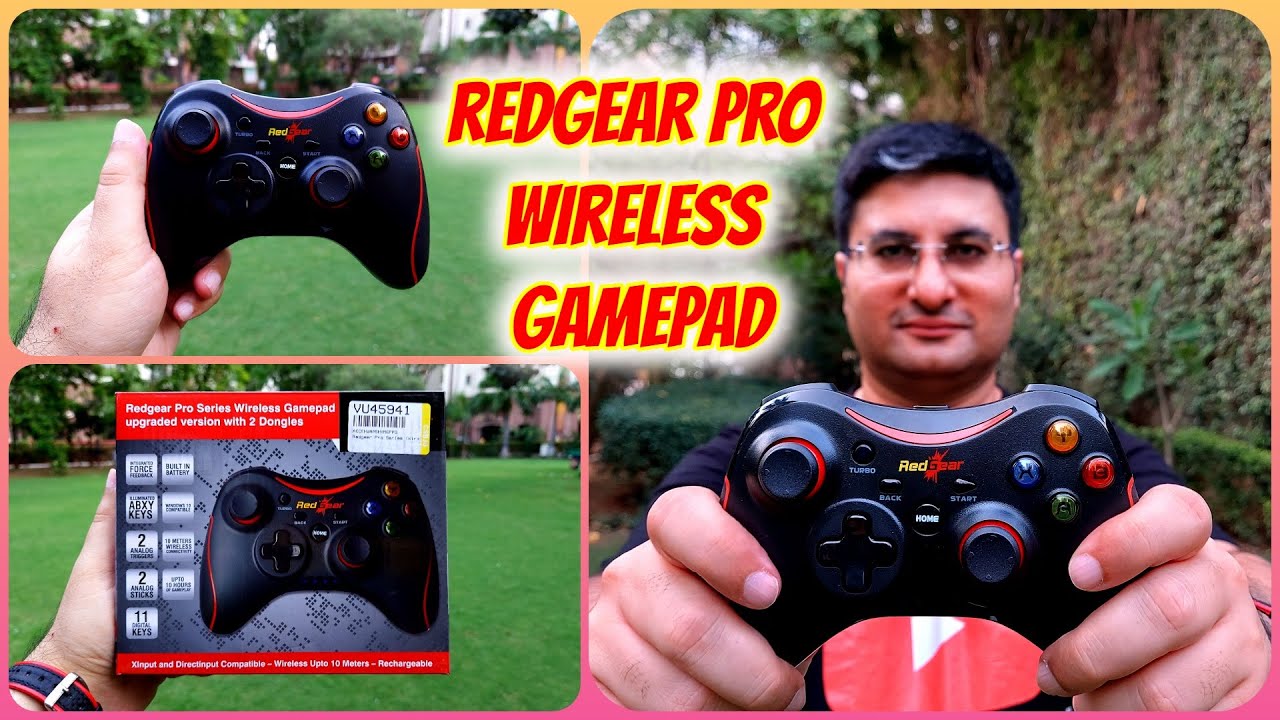 Redgear Pro Wireless Gamepad for Windows / Amazon Fire TV / Android TV mobile - Best under ₹2000
