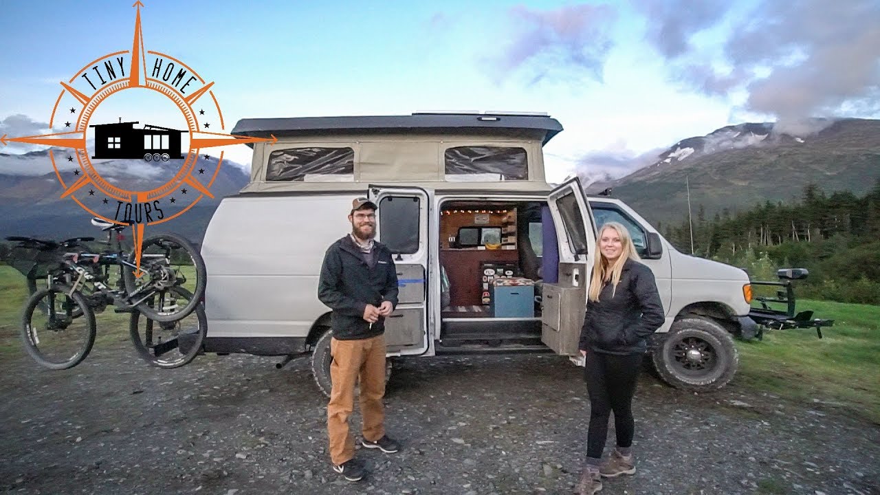 Ultimate DIY Camper Van ~ Pop Top, Bathroom & Shower Built In