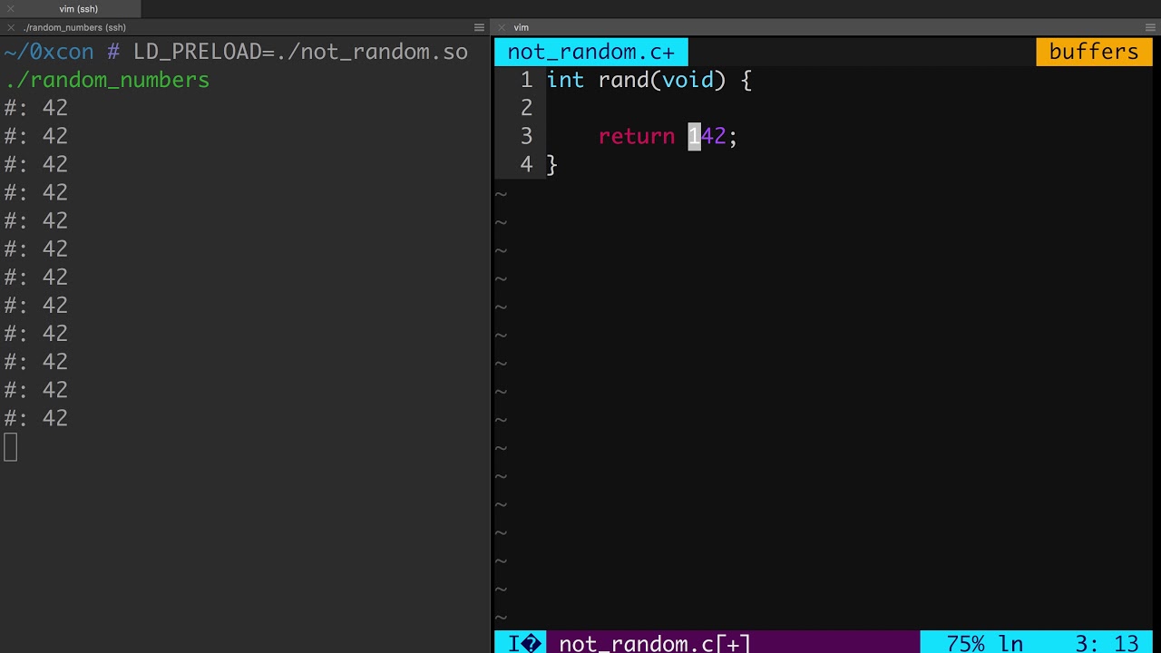 01 -  Basic Linux LD_PRELOAD demo