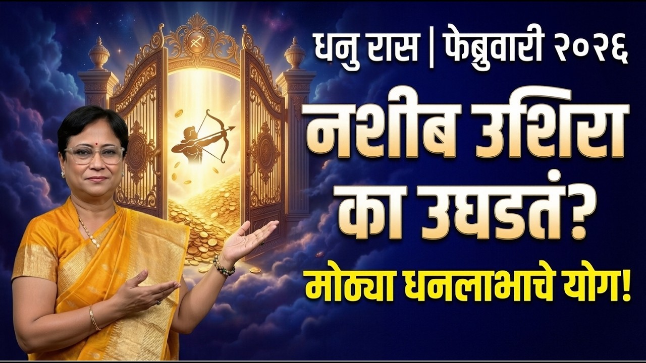 धनु रास फेब्रुवारी २०२६ राशीफळ | Dhanu Rashi February 2026 Rashifal | Sagittarius Monthly Horoscope