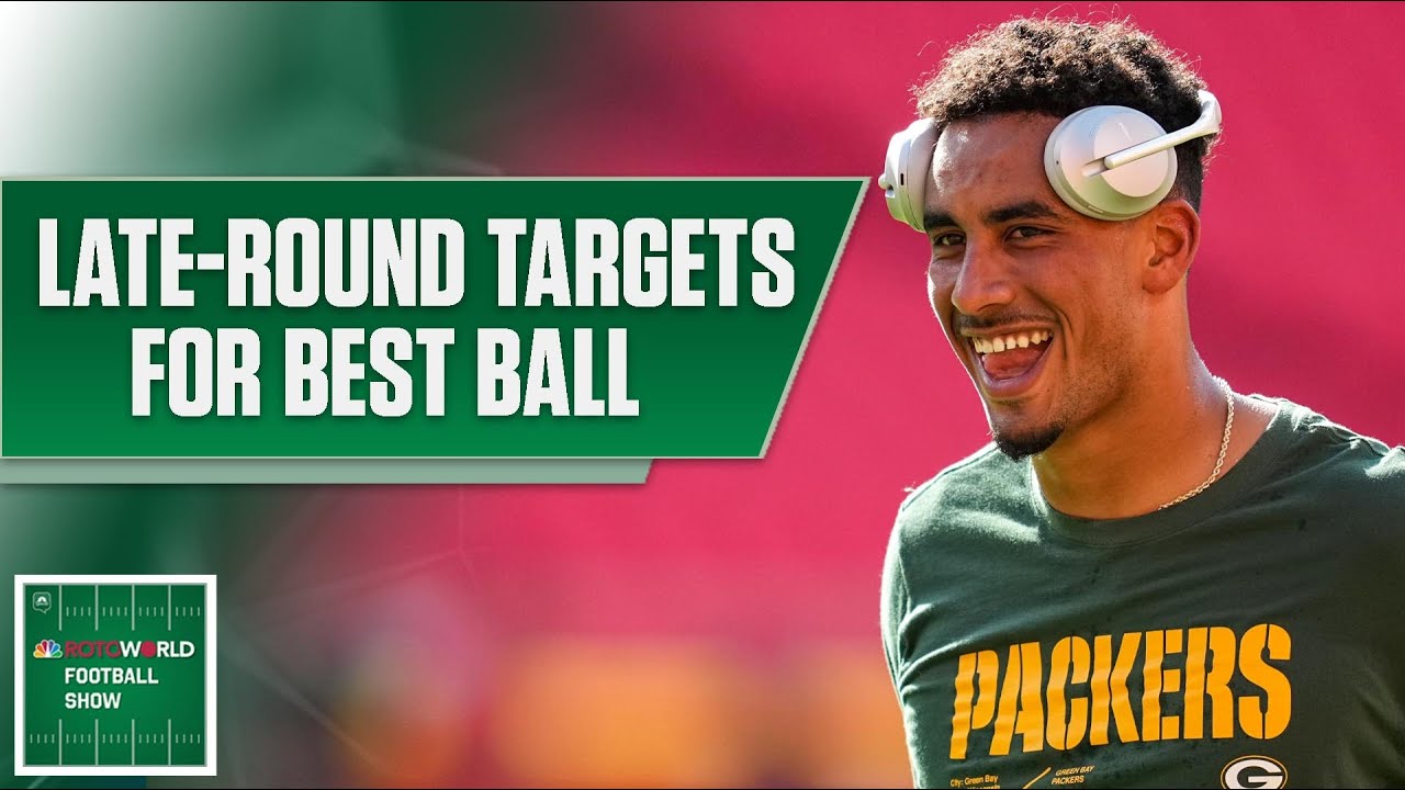 RotoPat needs to have Jordan Love during live best ball draft | Rotoworld Football Show | NFL on NBC