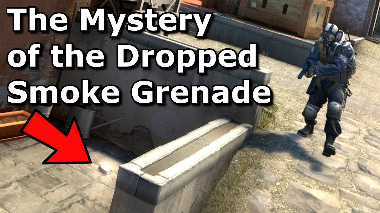The Mystery of the Dropped Smoke Grenade