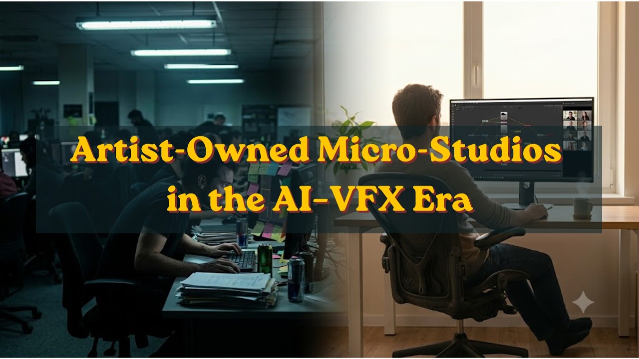Artist-Owned Micro-Studios in the AI&ndash;VFX Era