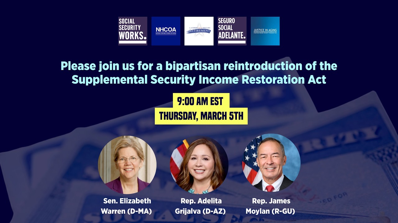 Reintroduction of the Supplemental Security Income Restoration Act