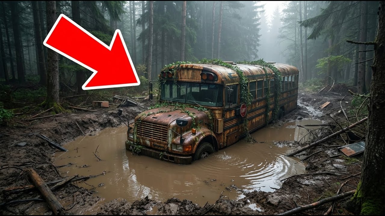 Pulled From a Mud Pit ! IMPOSSIBLE Restoration of Abandoned Biohazard Bus | Full ASMR Rebuild