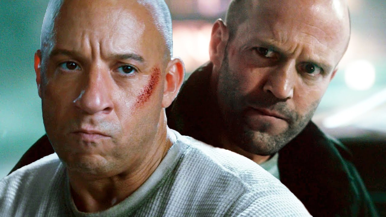 Vin Diesel vs. Jason Statham | Pelea final | Rápidos y furiosos 7 | Clip en Español