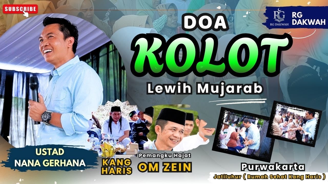 Ustad NANA GERHANA - DOA KOLOT BISA NGARUBAH KANA SAGALA RUPA 