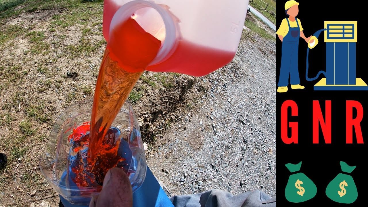 TEST carburant !!! du GNR dans un moteur HDI