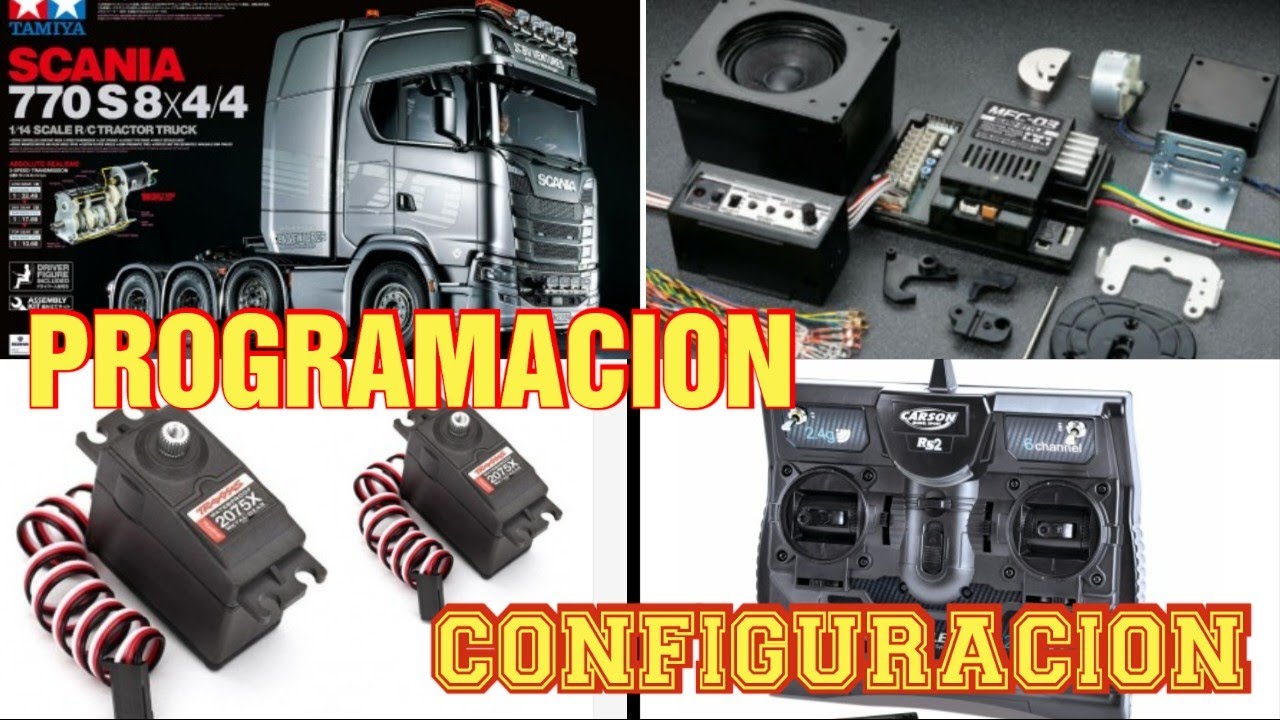 Kit Tamiya y Multifunción MFC-03 MFC-01,Puesta en Marcha, Configuración,Funcionamiento, Programación