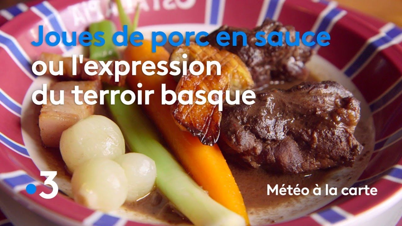 Recette : joues de porc - Météo à la carte