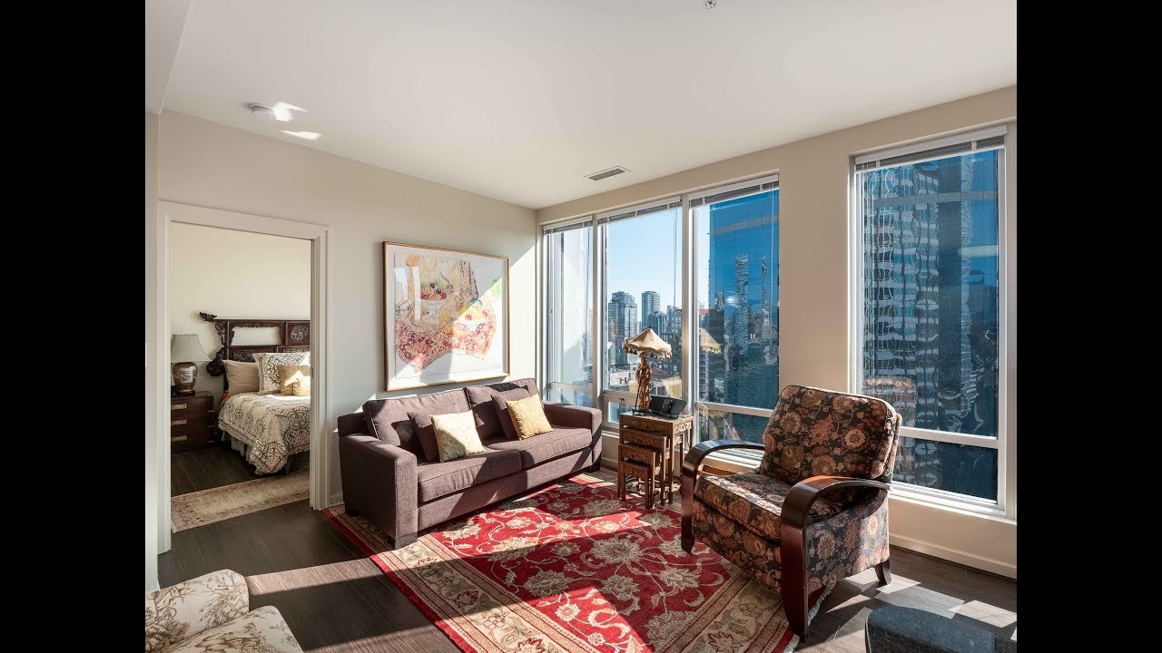 Central Downtown Vancouver Condo FOR SALE | 1202 - 989 Nelson Avenue (The Electra)