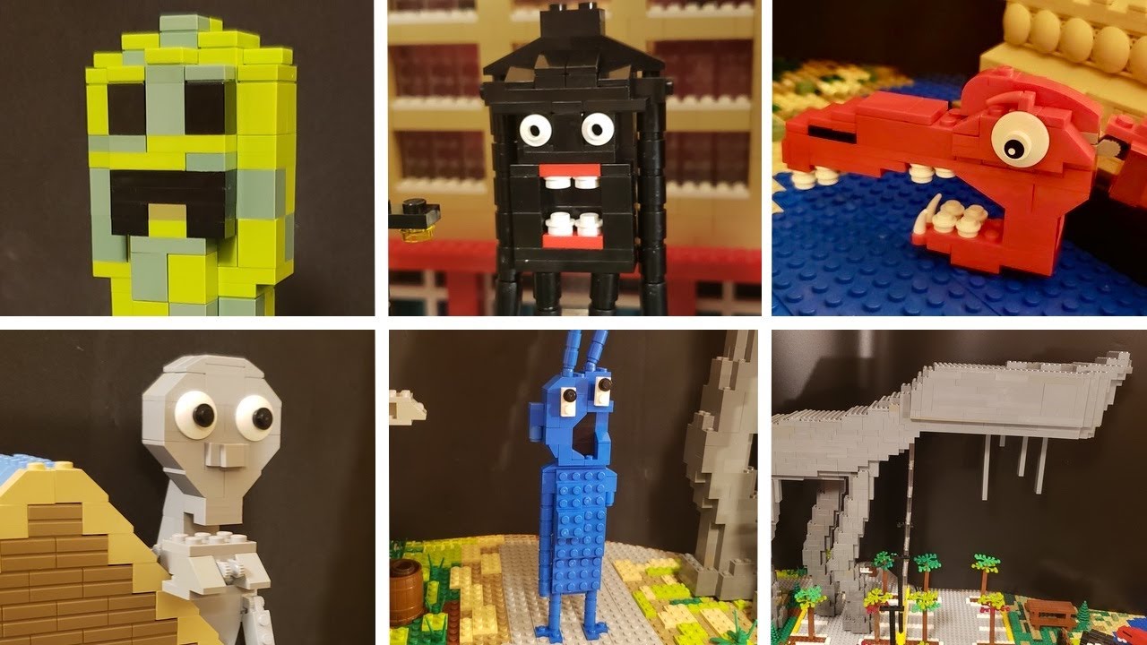 All LEGO TREVOR HENDERSON creatures | Trevor Henderson&rsquo;s Creepy World 4