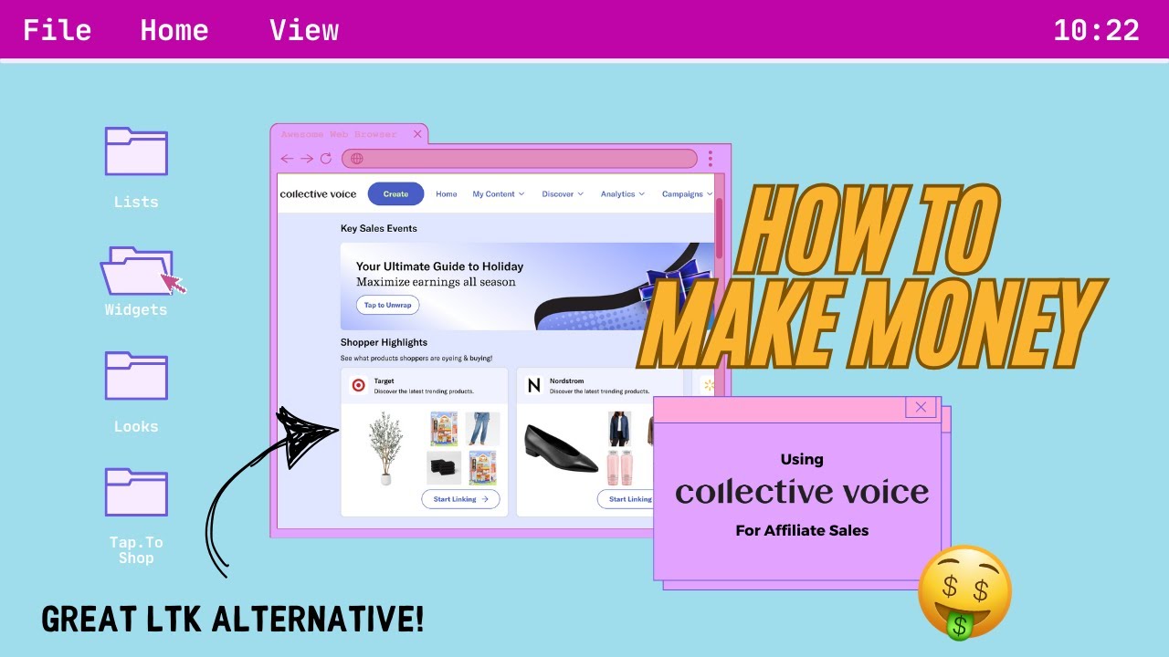 Collective Voice Review, Tutorial and My Workflow for Making Affiliate Links