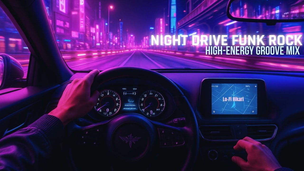 Night Drive Funk Rock – 1 Hour Mix