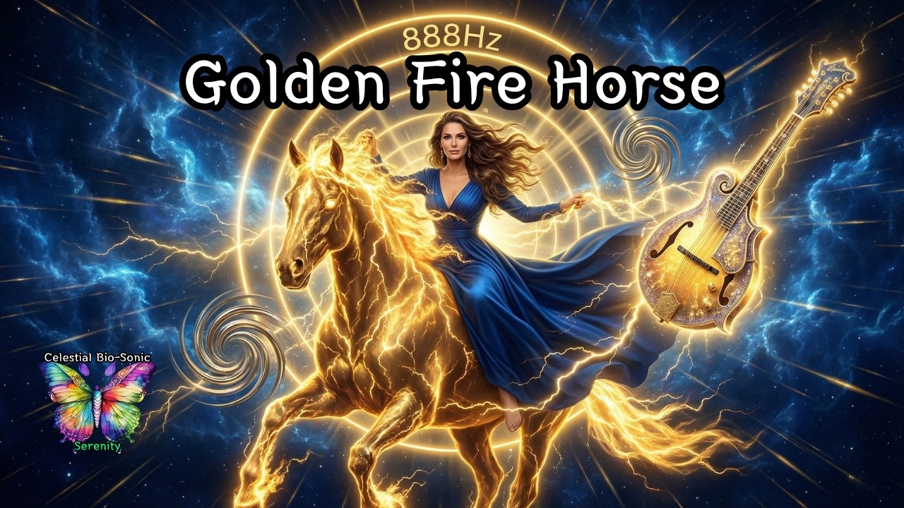 888Hz Abundance Vortex | Electric Mandolin & Golden Storm